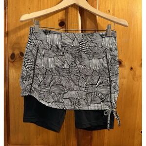 Coolibar Women's M Shorebreak Skirted Swim Shorts UPF +50 UV Protection Skort